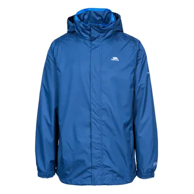 (XS, Navy Tone) Trespass Mens Waterproof Jacket Hooded Fraser II