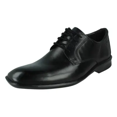 (Black, UK 9.5) Mens Clarks Lace Up Formal Shoes Bensley Lace