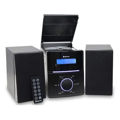 Denver MCA-240 Compact Micro HiFi System with CD, FM Radio & Alarm