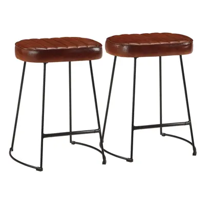 vidaXL Bar Stools Kitchen Bistro Chair Pub Counter Chair pcs Dark Brown