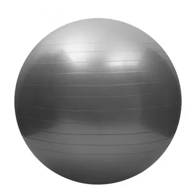 (Grey, 65cM) Yoga Ball With Air Pump