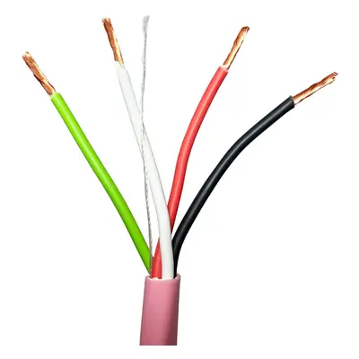 50m Low Smoke Core Speaker Cable 1.5mm OXYGEN FREE COPPER (OFC) LSZH