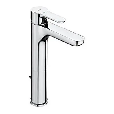 Roca L20Â Monobloc Sink High Spout and Pop-Up Waste, Cold Start, Finish ChromeHydro-sanitiser Mi