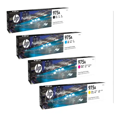 GENUINE Original HP 975A Colours Value Pack Ink Cartridge Toner PageWide