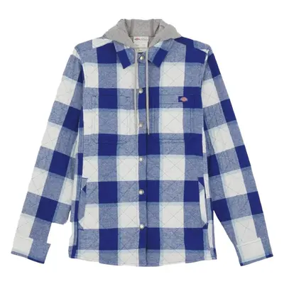 (XL, Surf Blue) Dickies Womens/Ladies Flannel Shirt Jacket