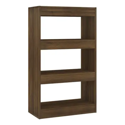 (brown oak) vidaXL Book Cabinet/Room Divider Chipboard Home Room Partition Multi Colours