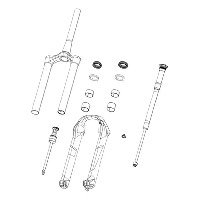 Rockshox CSU Pike DB 27/29B 37Os Ano C1