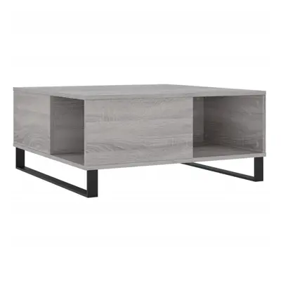 (grey sonoma) vidaXL Coffee Table Side Table Sofa Couch Tea Table White Engineered Wood