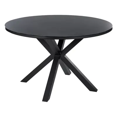 Garden Table Ceramic Glass Black MALETTO