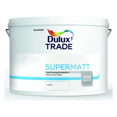 Dulux Trade Supermatt Almond White 10L