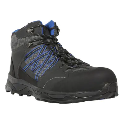 (6 UK, Briar Grey/Oxford Blue) Regatta Mens Claystone S3 Safety Boots