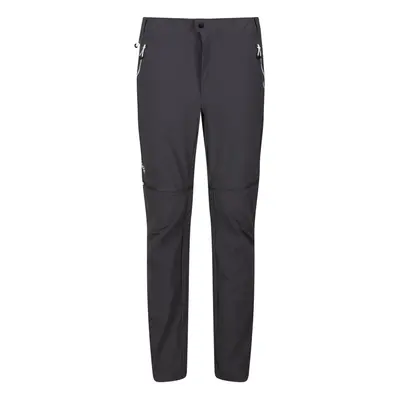 (34R, Seal Grey/Black) Regatta Mens Mountain Zip-Off Trousers