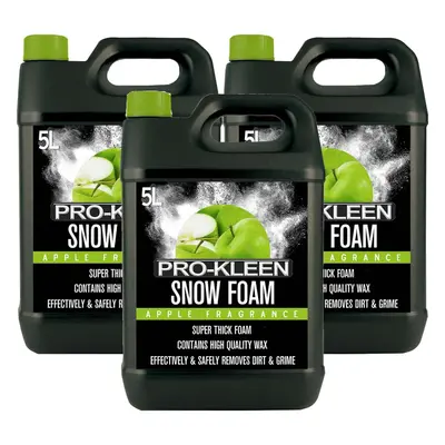 (15L, Apple) Pro-Kleen Fragranced Super-Thick Snow Foam