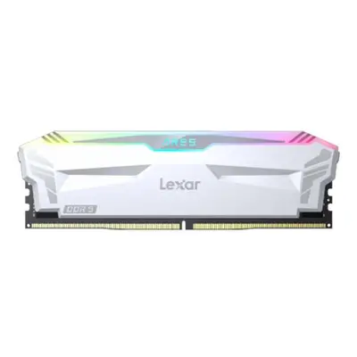 Lexar ARES Gaming 32GB (2 x 16GB) DDR5 6400mhz UDIMM RGB Lighting (w/ Heatsink) White 1.4V