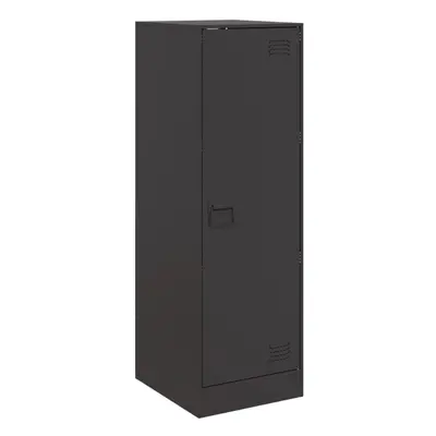 (black) vidaXL Sideboard Living Room Storage Cupboard Side Cabinet Highboard Steel