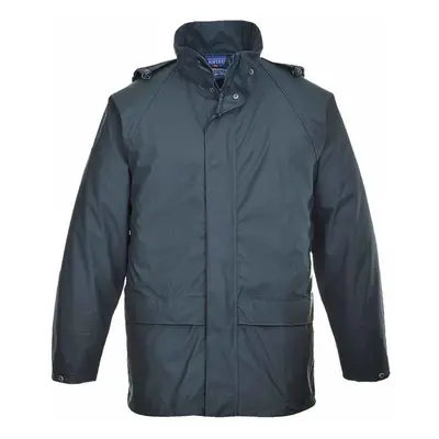 (Medium, Navy) Portwest - Sealtex Classic Touigh Workwear Waterproof Jacket