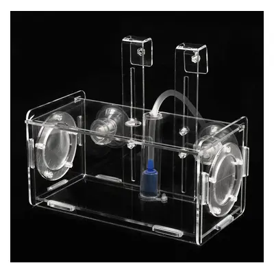 Acrylic Clear Fish Breeding Hatchery Incubator Aquarium Breeder Isolation Box