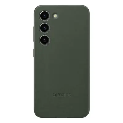 Samsung Galaxy S23 Leather Case Green - EF-VS911LGEGWW