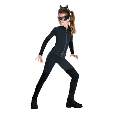 (S, Navy) Batman Girls Catwoman Costume