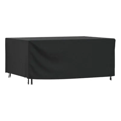 vidaXL Garden Furniture Cover Outdoor Furniture Cover Black Waterproof 420D