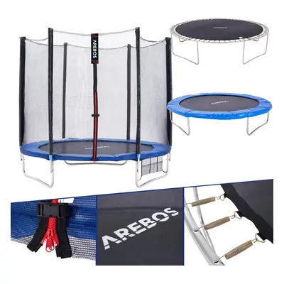 AREBOS Trampoline Garden Trampoline Outdoor Complete Set cm