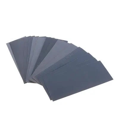 90pcs Sandpaper Set Grit Wet And Dry Sandpaper Polishing Abrasive Waterproof Paper Sheets