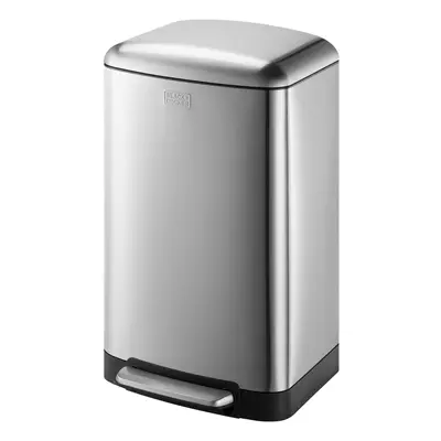 Black+Decker 30L Soft Close Pedal Bin