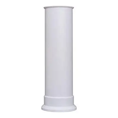 Adam Straight Stove Pipe in White