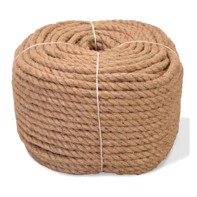 vidaXL Rope 100% Jute 8mm 500m Boat Rope Cable Wire Decking Lifting Swing