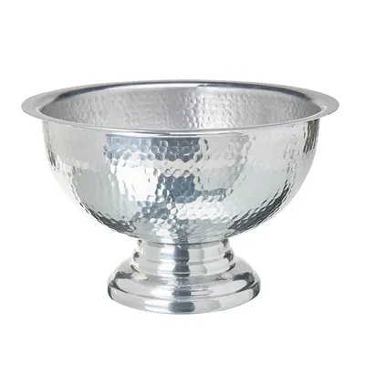 Decorative Bowl TIWANAKU Gloss Silver