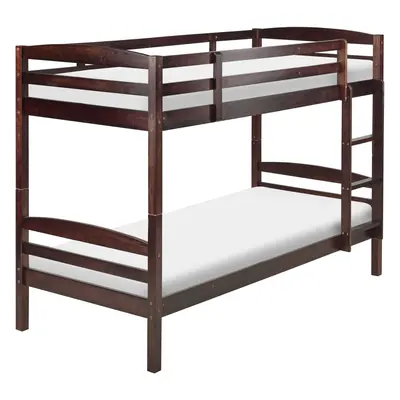 Bunk Bed Wood REGAT x cm (EU Single) Dark Brown