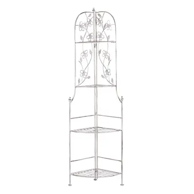 Shelving Unit BIELLA Metal cm cm White