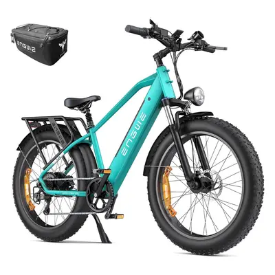 ENGWE E26 High-Step Electric Bike 26" Fat Tire Commuting Mountain Ebike