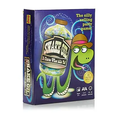 Snake Oil - The Silly Selling Party Game - Hilarious Game Night Fun for Families and Friends