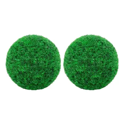 (45 cm) vidaXL 4x Artificial Boxwood Balls Fake Plant Floral Decoration Multi Sizes