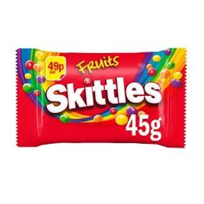 Skittles Fruits Sweets Bag 45g (Pack of 36)