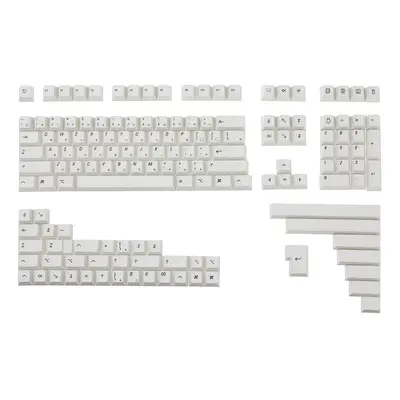 (Japanese) Keys PBT Keycap Set Cherry Profile Sublimation Japanese English Keycaps for Mechanica