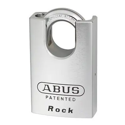 ABUS 8355CSC 83/55 55mm Rock Hardened Steel Body Padlock Closed Shackle Carded