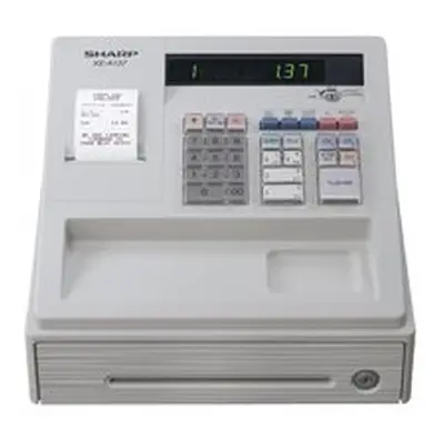 Sharp XE-A137 Cash Register Thermal Print 200PLUs 8-departments...