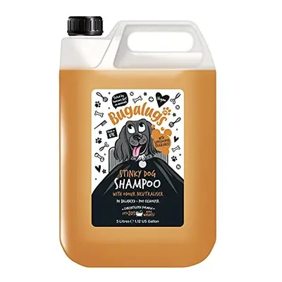 BUGALUGS Stinky Dog Shampoo with odour neutraliser, fox poo shampoo for dogs with dog perfume, v