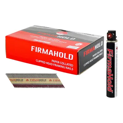 FirmaHold Ring Shank Stainless Steel 3.1 x 80mm Nails (1100 Box + Fuel Cell)