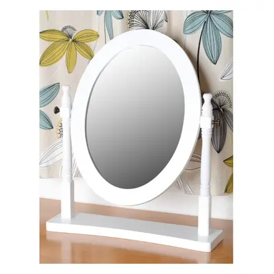 Seconique Contessa Dressing Table Mirror - White