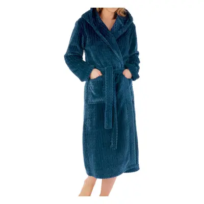 (Teal, Small) Slenderella HC02319 Women's Long Dressing Gown