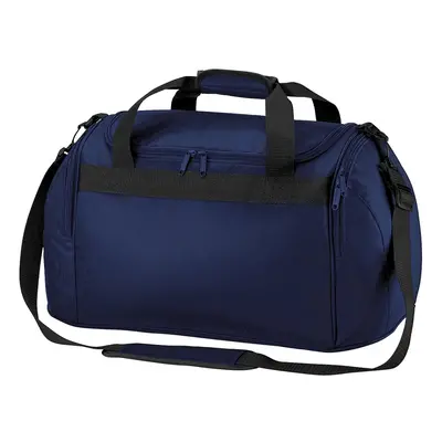 (One Size, French Navy) Bagbase Freestyle Holdall / Duffle Bag (26 Litres) (Pack of 2)