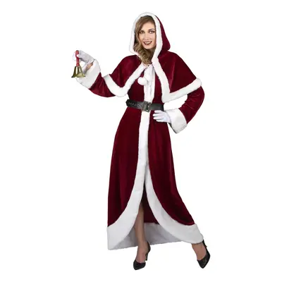 (Medium) Super Luxury Mrs. Claus Costume for adults