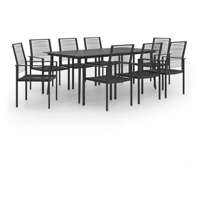 vidaXL Garden Dining Set Piece Outdoor Table and Chairs Patio Furniture