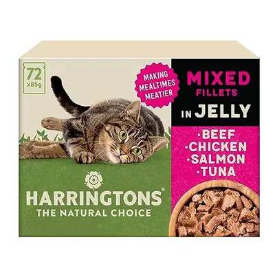 Harringtons Wet Cat Food Mixed in Jelly 12x85 g