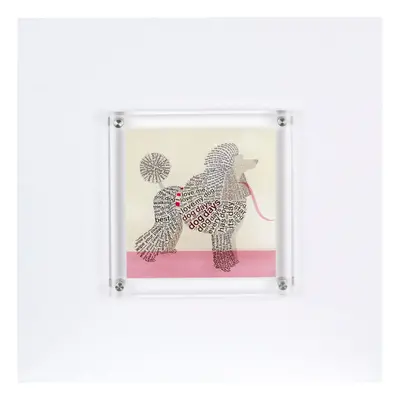 Premier Housewares Framed Poodle Wall Art