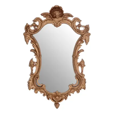 Premier Housewares Neo-Classical Gold Finish Wall Mirror