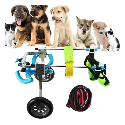 Cat Dog Wheelchair Disabled Handicapped Doggie Traction Walk Training Tools Dog Traction Rope